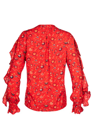 Milou Blouse Red